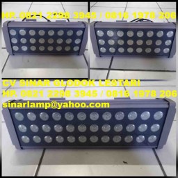 Lampu Sorot LED RGBW 24V 72W DVR Sistem Control Computer